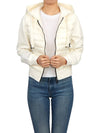 Women s Goose Down Bolsena Mix Hoodie Cardigan VDDJ95135 IVS - DUVETICA - BALAAN 7