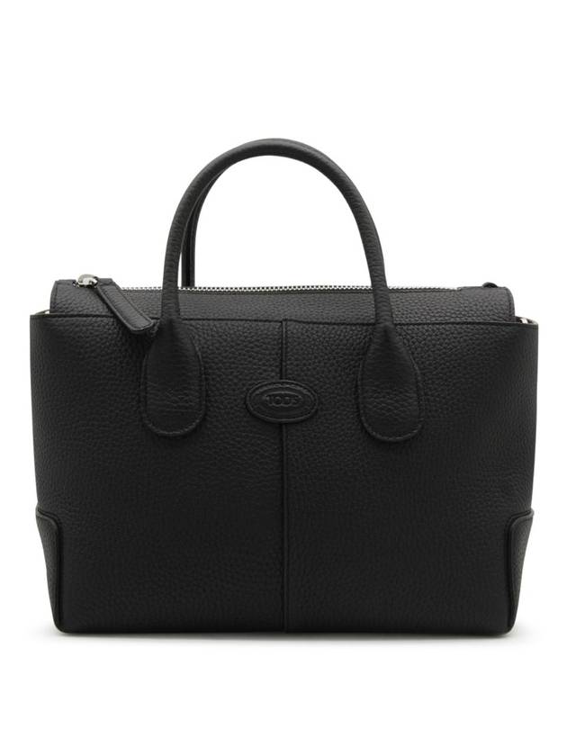 Di Leather Tote Bag Black - TOD'S - BALAAN 1