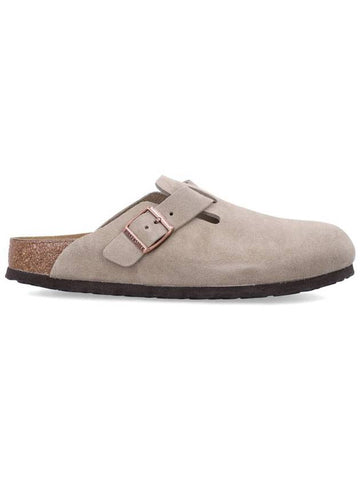 Birkenstock Boston Suede Clogs - BIRKENSTOCK - BALAAN 1