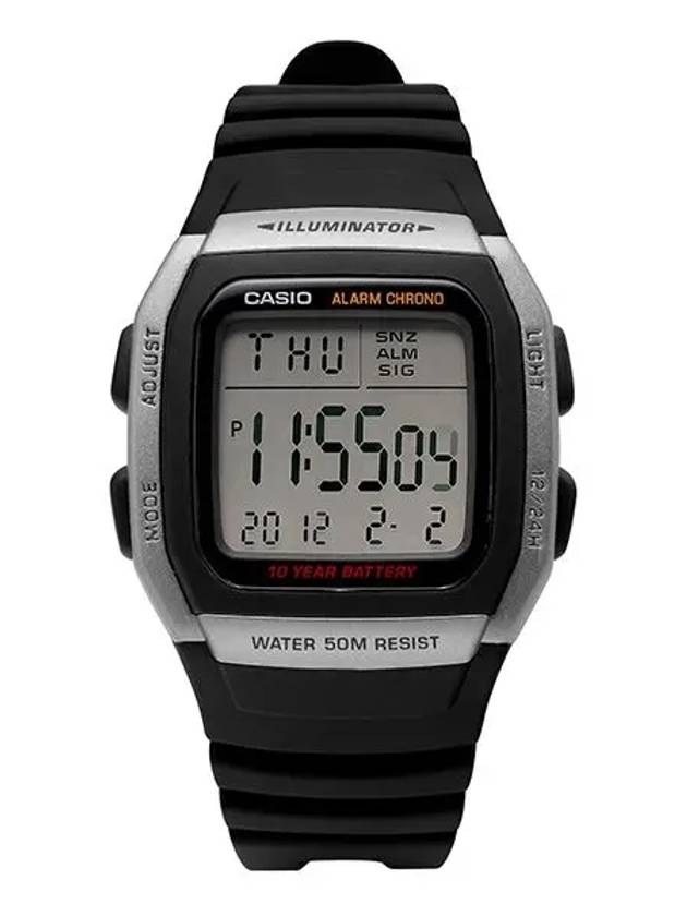 W 96H 1AVDF 1A Digital Square Urethane Watch - CASIO - BALAAN 1