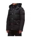 Threequarter Down Jacket Black Fox Fur Black - MOOSE KNUCKLES - BALAAN 2