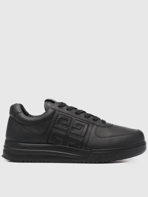 G4 Logo Calfskin Low Top Sneakers Black - GIVENCHY - BALAAN 2