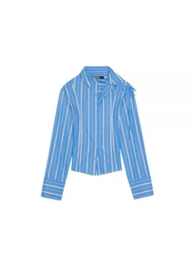 Jacquemus LA CHEMISE RUBAN 233SH045 1453 3BR Hourglass Shirt - JACQUEMUS - BALAAN 1