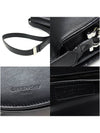 Givenchy BB05470781 Black Calfskin Silver Chain Infinity Mini Saddle Cross Bag - GIVENCHY - BALAAN 7