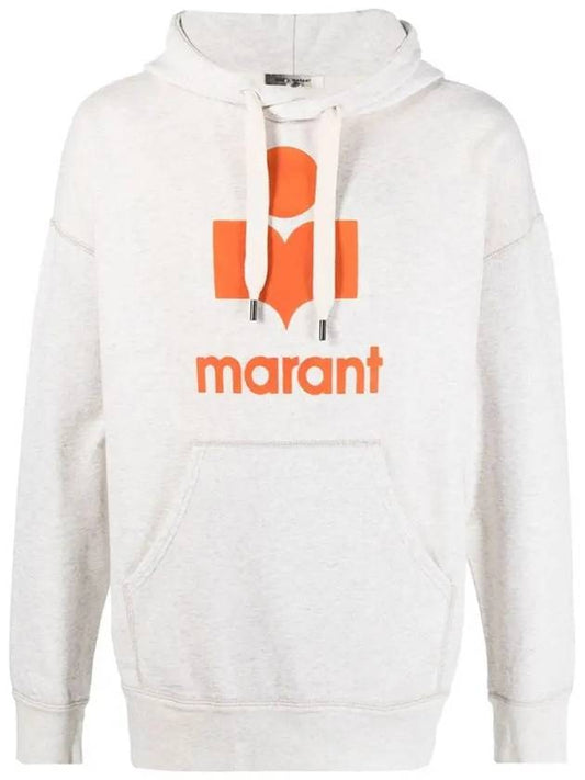 Men's Logo Hoodie White - ISABEL MARANT - BALAAN 2