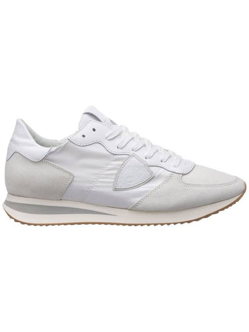 TRPX Leather Low Top Sneakers White - PHILIPPE MODEL - BALAAN 1