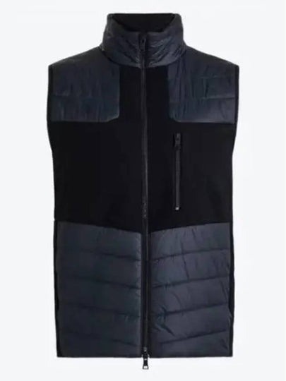 Men's Skull & T's Merino Full Zip Vest Black - G/FORE - BALAAN 2