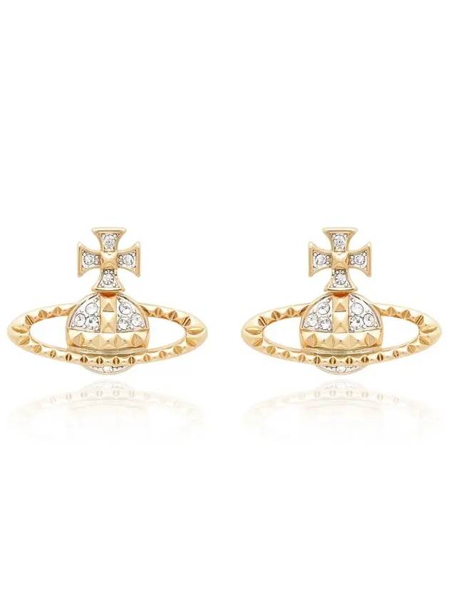 Mayfair Bath Relief Earrings Gold - VIVIENNE WESTWOOD - BALAAN 3