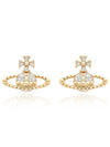 Mayfair Bath Relief Earrings Gold - VIVIENNE WESTWOOD - BALAAN 3