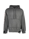 S-Macsrot Printed Hoodie Grey - DIESEL - BALAAN 1