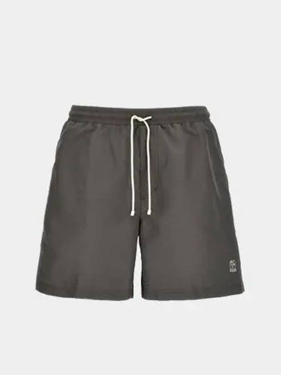 logo embroidered drawstring swim shorts MW817043CYN15 - BRUNELLO CUCINELLI - BALAAN 2