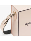 vertical box shoulder bag pink - FENDI - BALAAN.