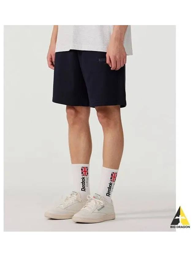 Classic Vector Loose Fit Shorts Navy - REEBOK - BALAAN 1