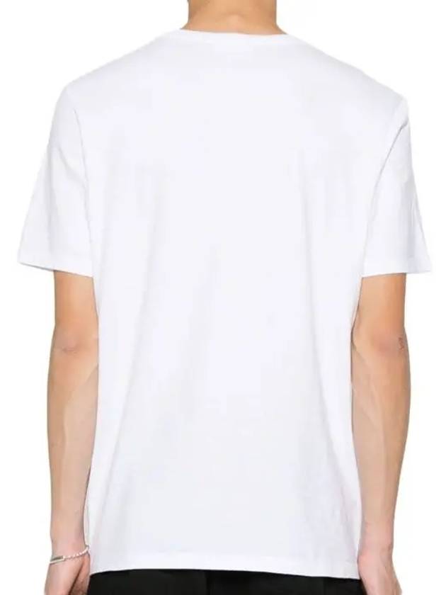 Fox Head Patch Classic Short Sleeve T-Shirt White - MAISON KITSUNE - BALAAN 4