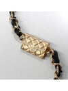 Accordion card wallet chain bag black caviar gold AP2444 - CHANEL - BALAAN 9