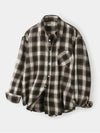 Cloud Multi Check Shirt Brown - INDUST - BALAAN 6