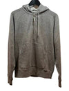 Half Zip-Up Hoodie Grey - TOM FORD - BALAAN 2