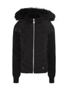 Valencia Hybrid Knit Shearling Padding Black - MOOSE KNUCKLES - BALAAN 2