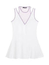 Sportswear Matilda Sleeveless Short Dress White - J.LINDEBERG - BALAAN 2