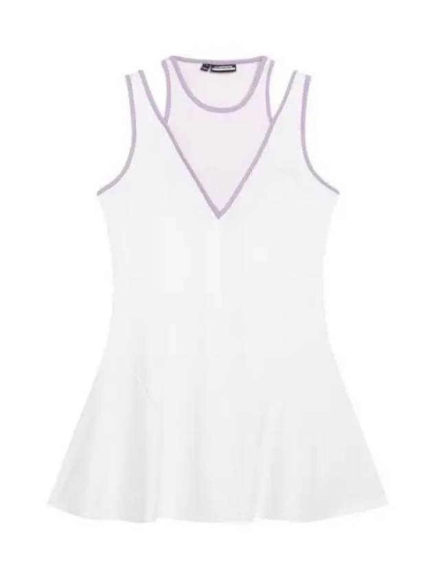 Sportswear Matilda Sleeveless Short Dress White - J.LINDEBERG - BALAAN 2