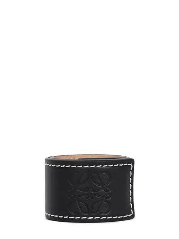 Women's Leather Slap Bracelet Black - LOEWE - BALAAN 5