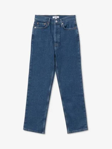 REDONE 70S Ultra High Rise Stove Pipe Denim Pants Western Rinse 1923WUHRSTVWESTERNRINSE - RE/DONE - BALAAN 1