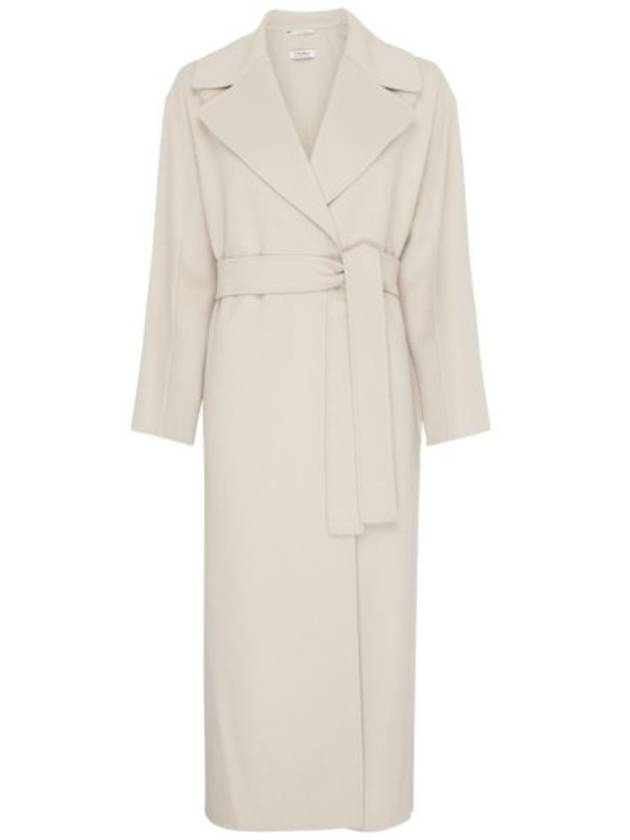 Olivia Wool Single Coat Ecru - MAX MARA - BALAAN 2