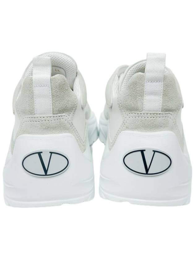 Gumboy Calfskin Low Top Sneakers White - VALENTINO - BALAAN 6