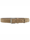 35cm Suede Belt Brown - LORO PIANA - BALAAN 3