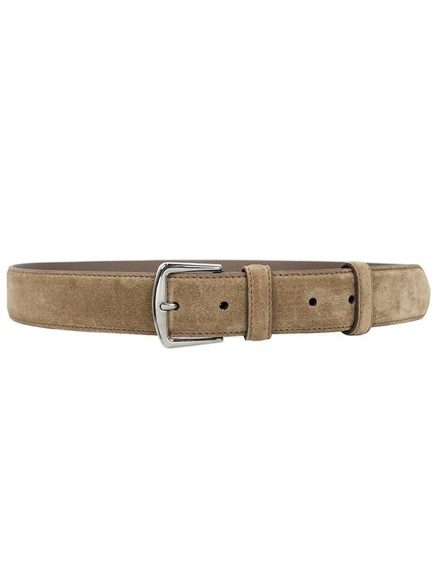 35cm Suede Belt Brown - LORO PIANA - BALAAN 3