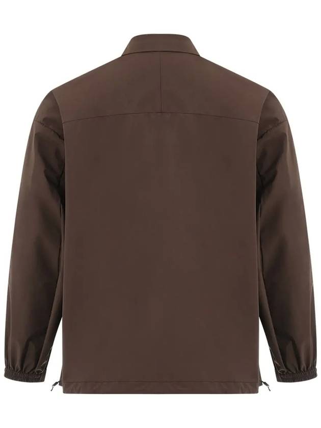 Men's OG Core Shell Zip Up Jacket Brown - OFFGRID - BALAAN 3