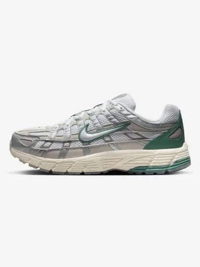 P 6000 Premium Low Top Sneakers Light Bone Green - NIKE - BALAAN 2