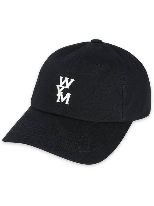 Wooyoungmi Men s WYM Logo Ball Cap Hat Black W241AC51661B - CELINE - BALAAN 1