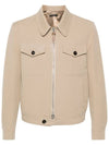 Cotton Twill Jacket FMC049F23OBS010JB255 - TOM FORD - BALAAN 1