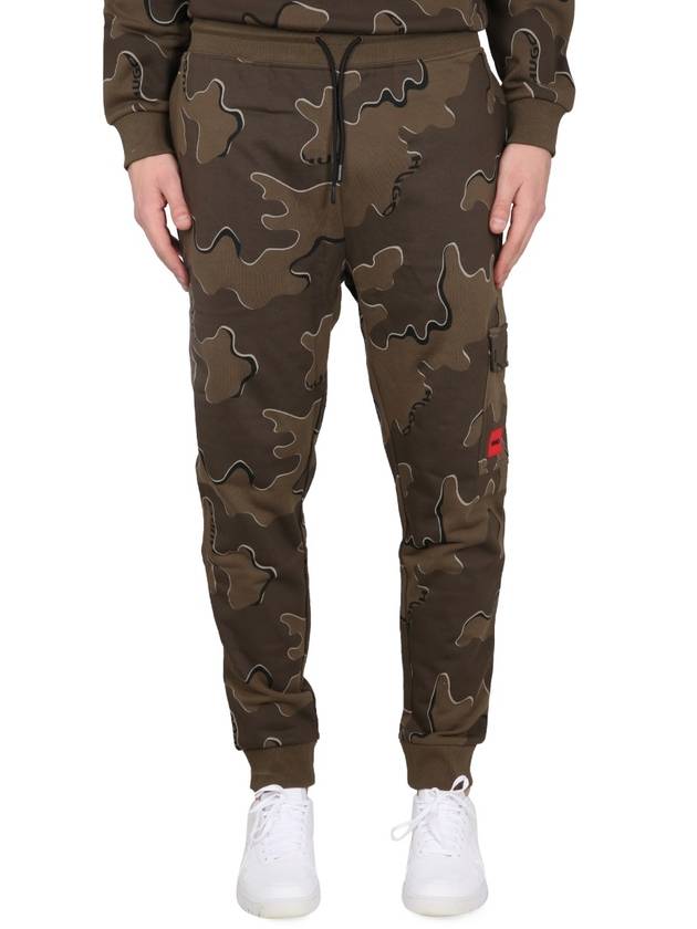 CAMOUFLAGE JOGGING PANTS - HUGO BOSS - BALAAN 1