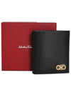 Revival Gancini Half Wallet Black - SALVATORE FERRAGAMO - BALAAN 6