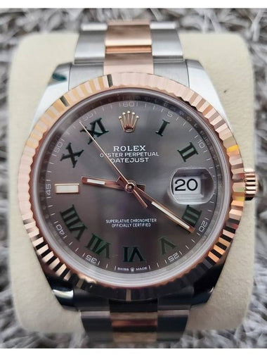 Oyster 20 years old only with Rolex Datejust Slate - ROLEX - BALAAN 1