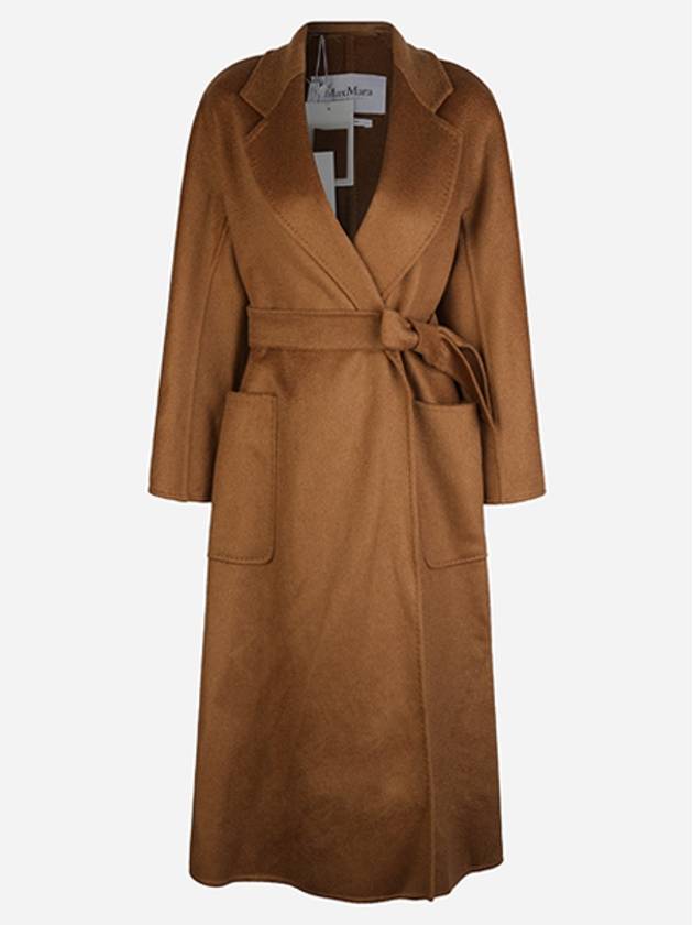 Ludmilla Belt Single Coat Tobacco - MAX MARA - BALAAN 2