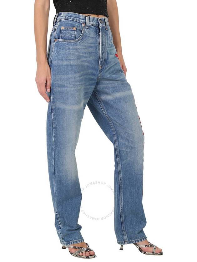 Gucci My Body My Choice Straight Leg Jeans, Waist Size 24" - GUCCI - BALAAN 2