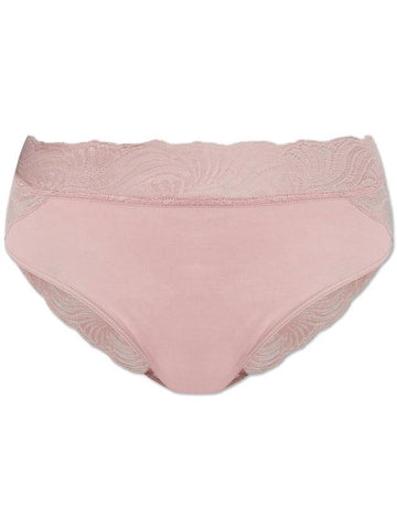 Hanro Panties With Lace Trim, Women's, Pink - HANRO - BALAAN 1