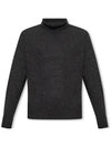 Wool Turtleneck Grey - AMI - BALAAN 1