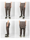 Drawstring Cropped Baggy Pants Dust - RICK OWENS - BALAAN 3