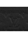 LV Charm Monogram Empreinte Leather Card Wallet Black - LOUIS VUITTON - BALAAN 7