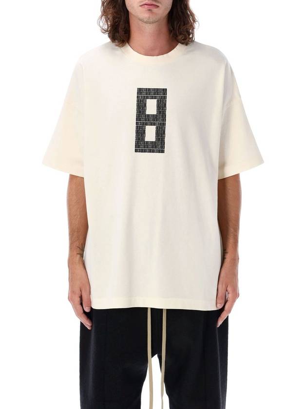 8 short sleeve t shirt cream - FEAR OF GOD - BALAAN 2