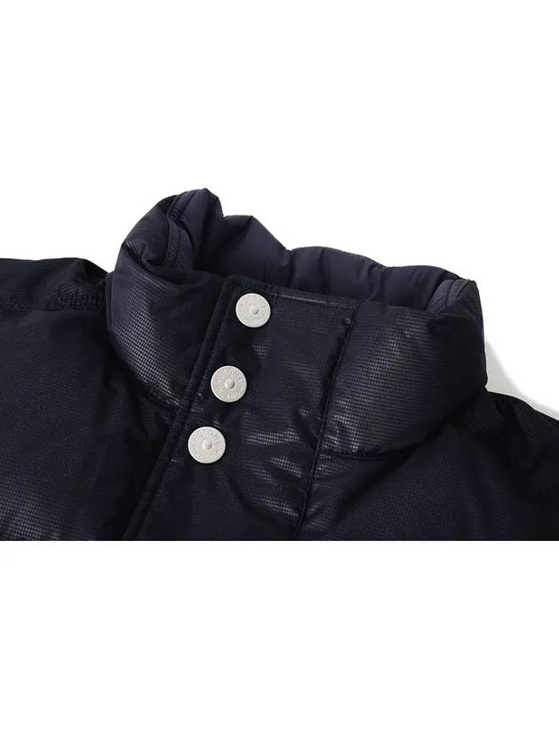 446X1 Marina Nylon Ripstop Cover Down Blouson Jacket Ink Blue - STONE ISLAND - BALAAN 4