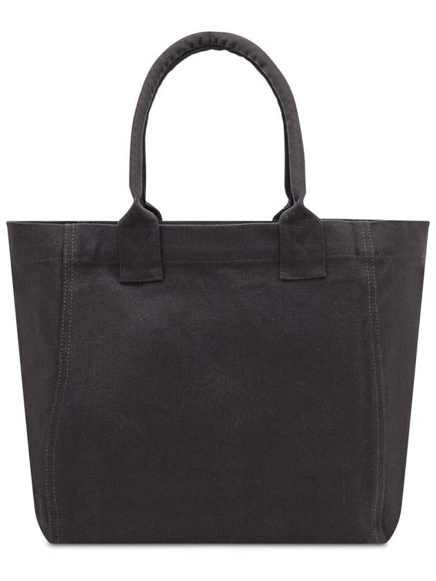 Small Yenky Logo Tote Bag Black - ISABEL MARANT - BALAAN 4