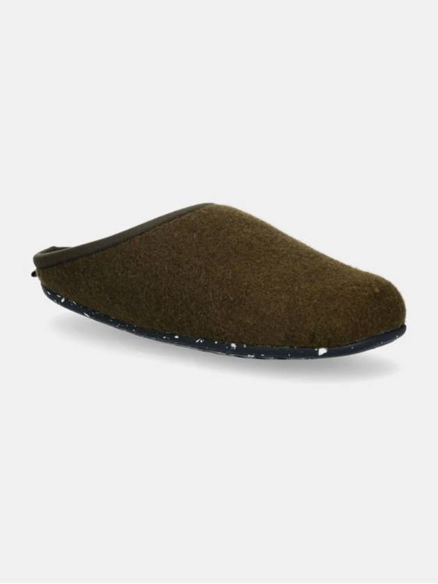 Wabi Wool Slippers Green - CAMPER - BALAAN 4