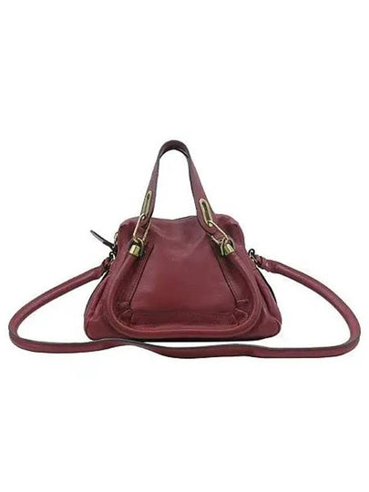 Red leather tote bag - CHLOE - BALAAN 2