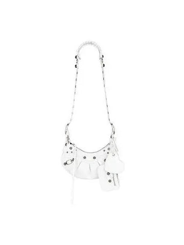 Women s Le Cagol XS Shoulder Bag White 671309 210MS - BALENCIAGA - BALAAN 1