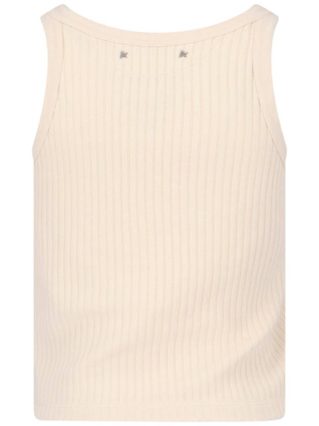 Ribbed Tank Top GWP01930P00162015610 B0031183671 - GOLDEN GOOSE - BALAAN 3